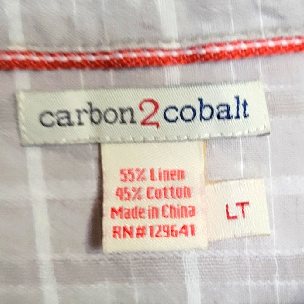 Carbon 2 Cobalt Linen Button-Down Top - image 3